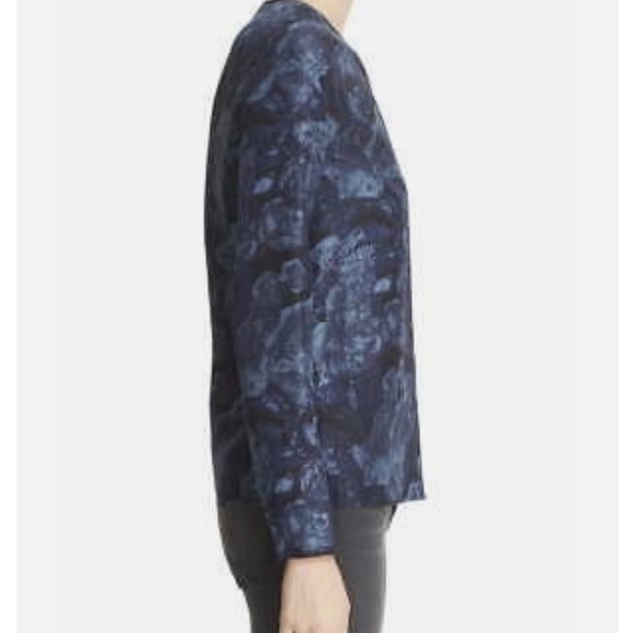 Elizabeth And James Floral Print Silk Top Romantic Size XS - Picture 2 of 9